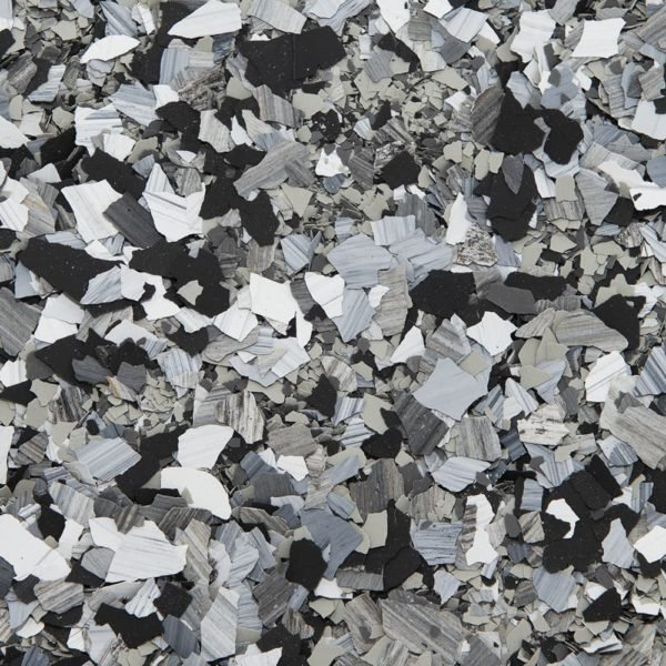 Flint flake epoxy flooring texture