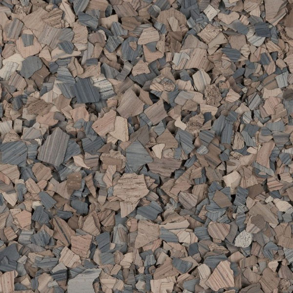 Garnet flake epoxy floor finish