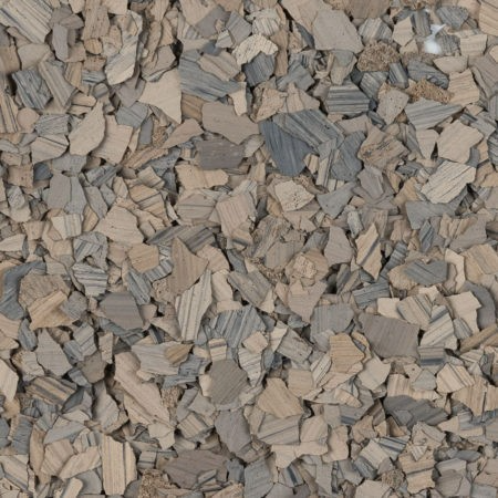 Obsidian flake epoxy flooring finish used for durable decorative surfaces