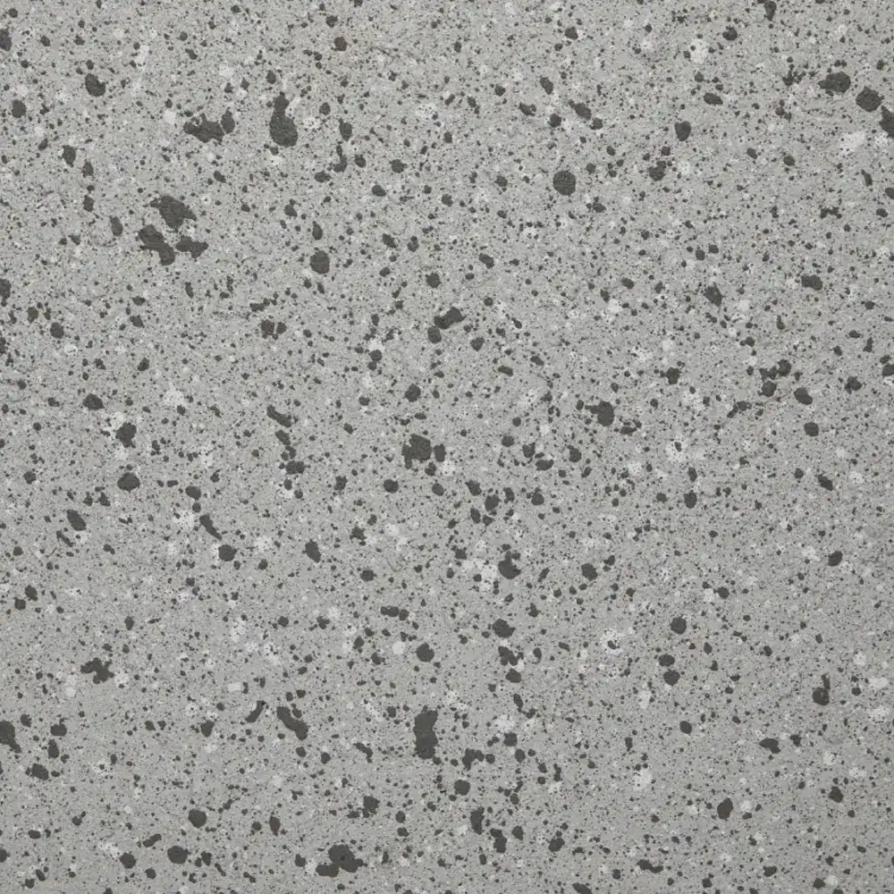 Coral Reef coating colour sample in mid grey with dark speckles