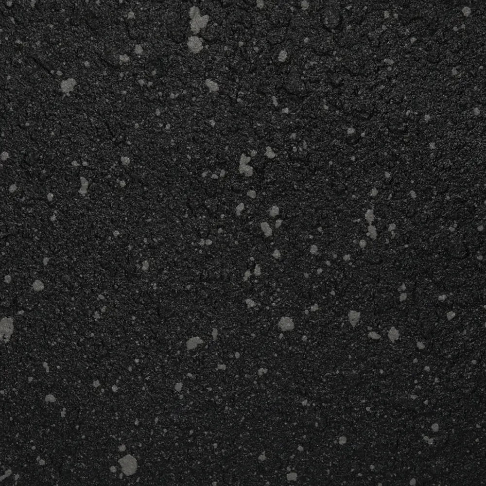 Moon Rock coating colour sample in near-black with sparse white flecks